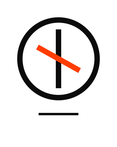 Press Mark. Single-colour mark for small placements